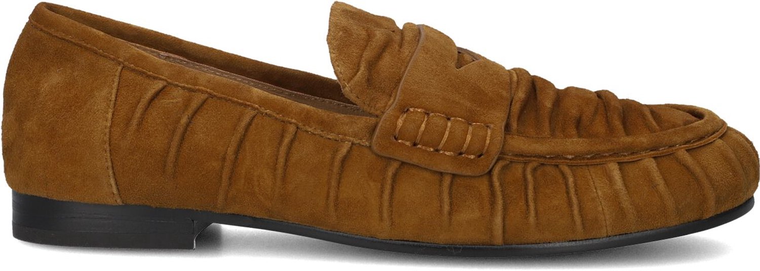 Bibi Lou Lyra Loafers 15 Loafers Dames - Instappers - Cognac - Maat 36