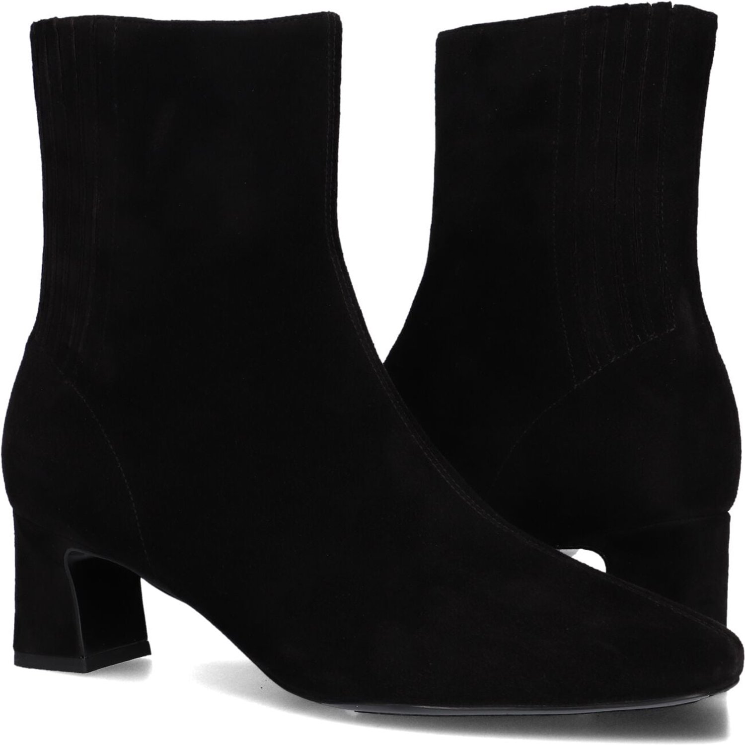 Peter Kaiser 75343 Enkellaarsjes - Enkelboots met rits - Dames - Zwart - Maat 41