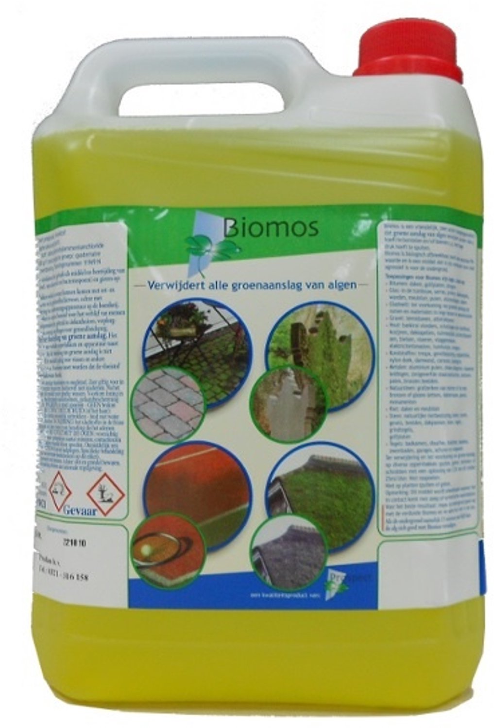 Biomos groenaanslagverwijderaar 5 liter