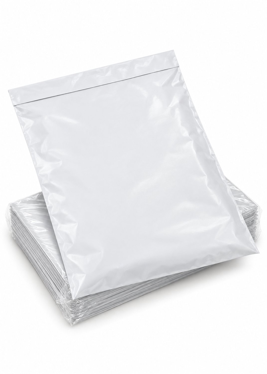 Witte Verzendzakken – 500 x 700 mm – 50 stuks – Folieverpakking