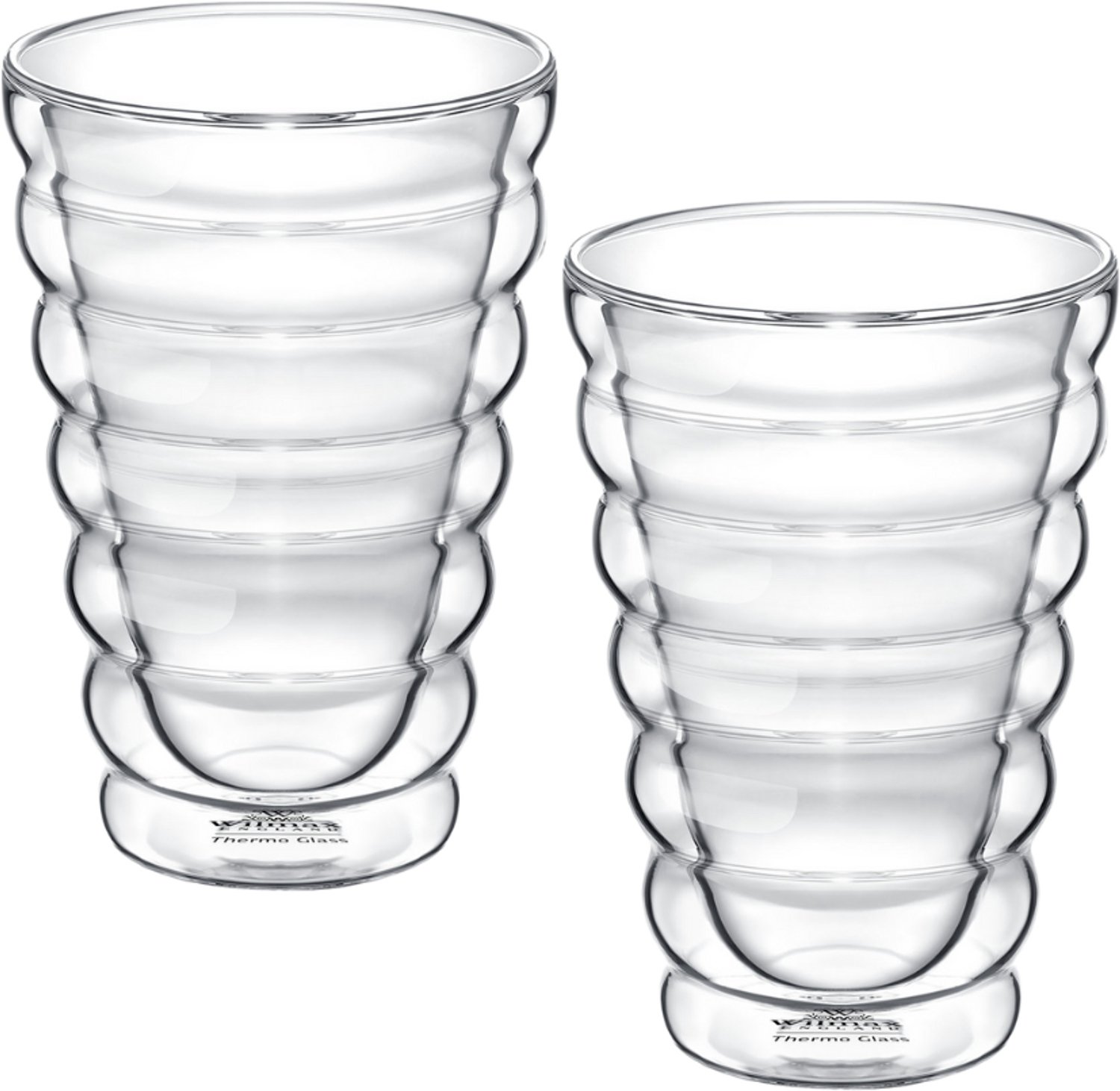 Wilmax England Dubbelwandig Thermoglas 300 ml - Set van 2