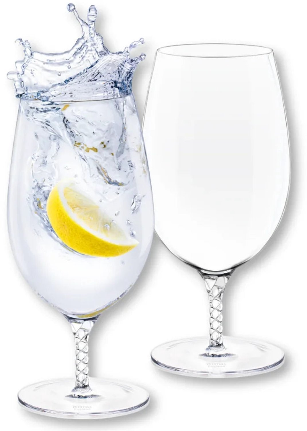 Wilmax Bierglas 420 ml Kristalglas Transparant 2-delige set