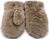 kleding - schoenen - accessoires - dames - wanten - fluffy - warm - winter - one size