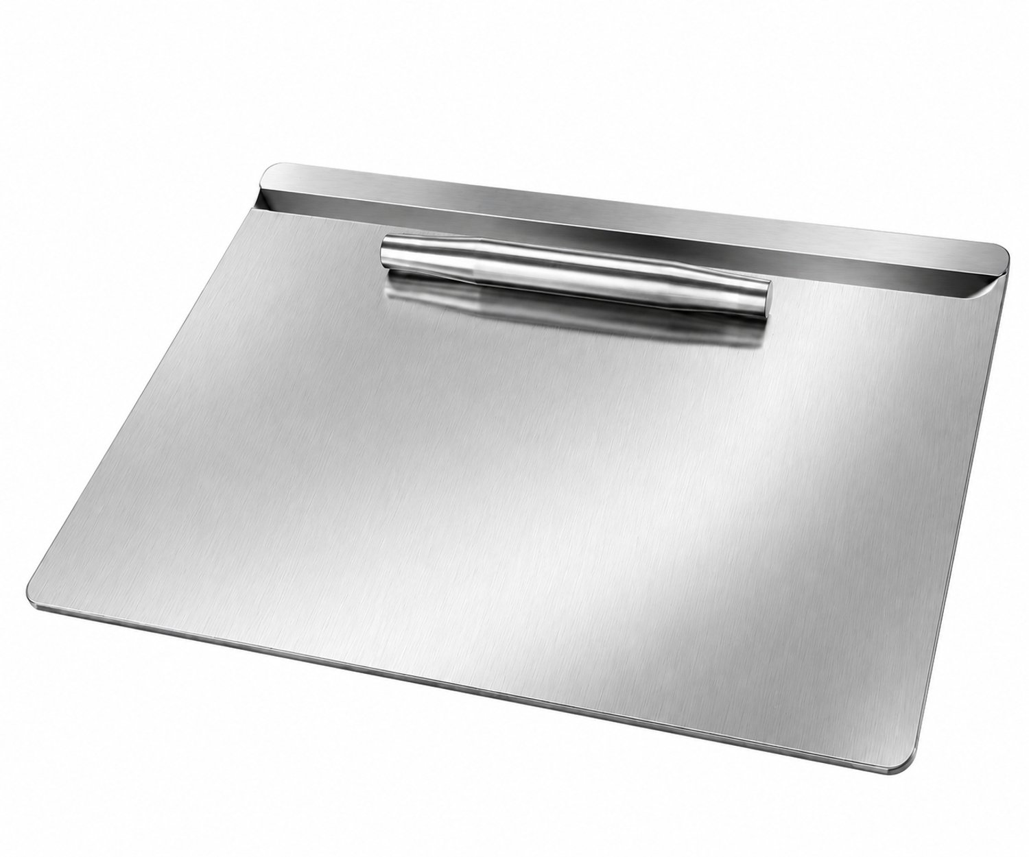 Tremeo 304 RVS Snijplank - 50x40 cm - Groot werkoppervlak - Anti-bacterieel - Hygiënisch - L-vormige rand - Cutting Board