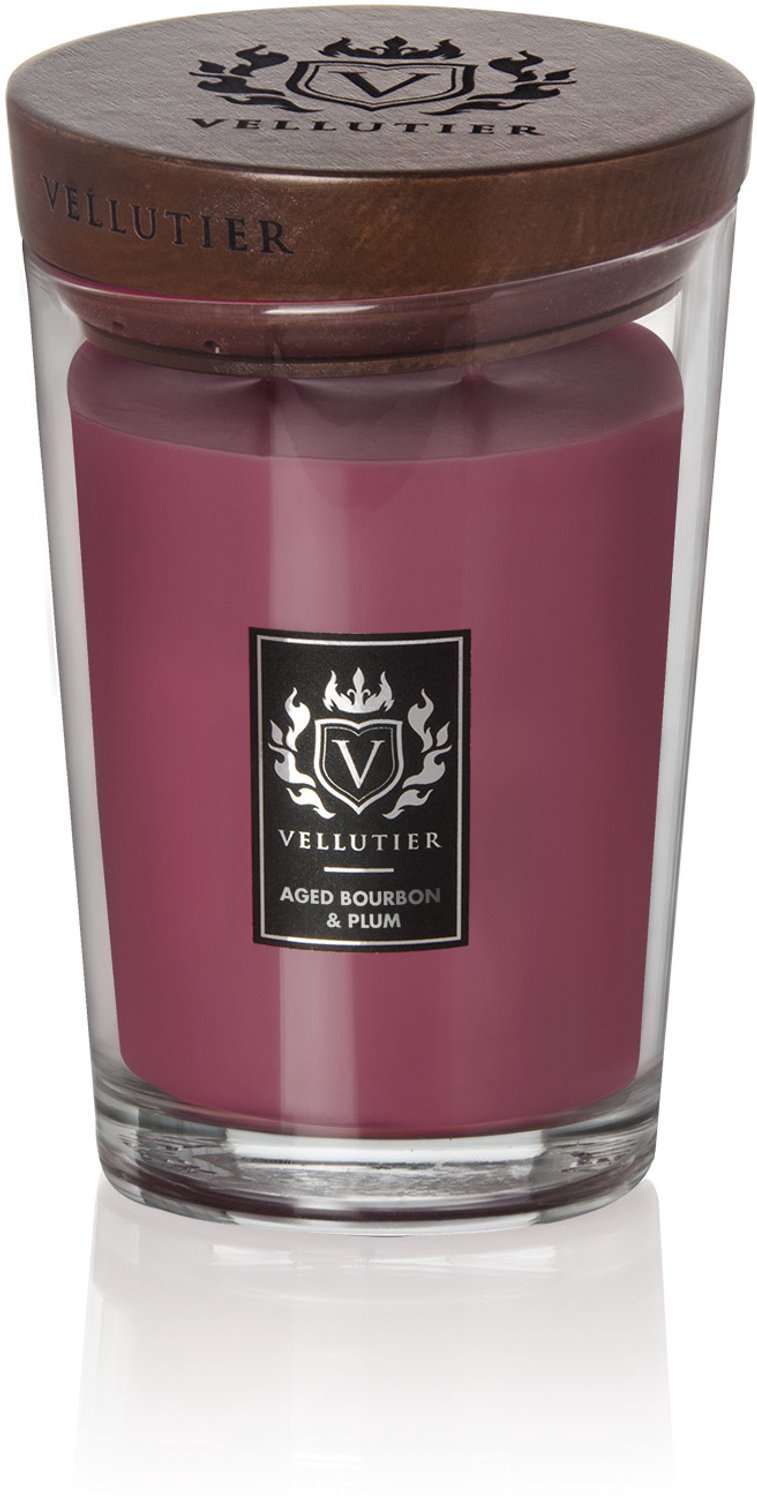 Vellutier Geurkaars Aged Bourbon & Plum - Grote Kaars Niet gespecificeerd