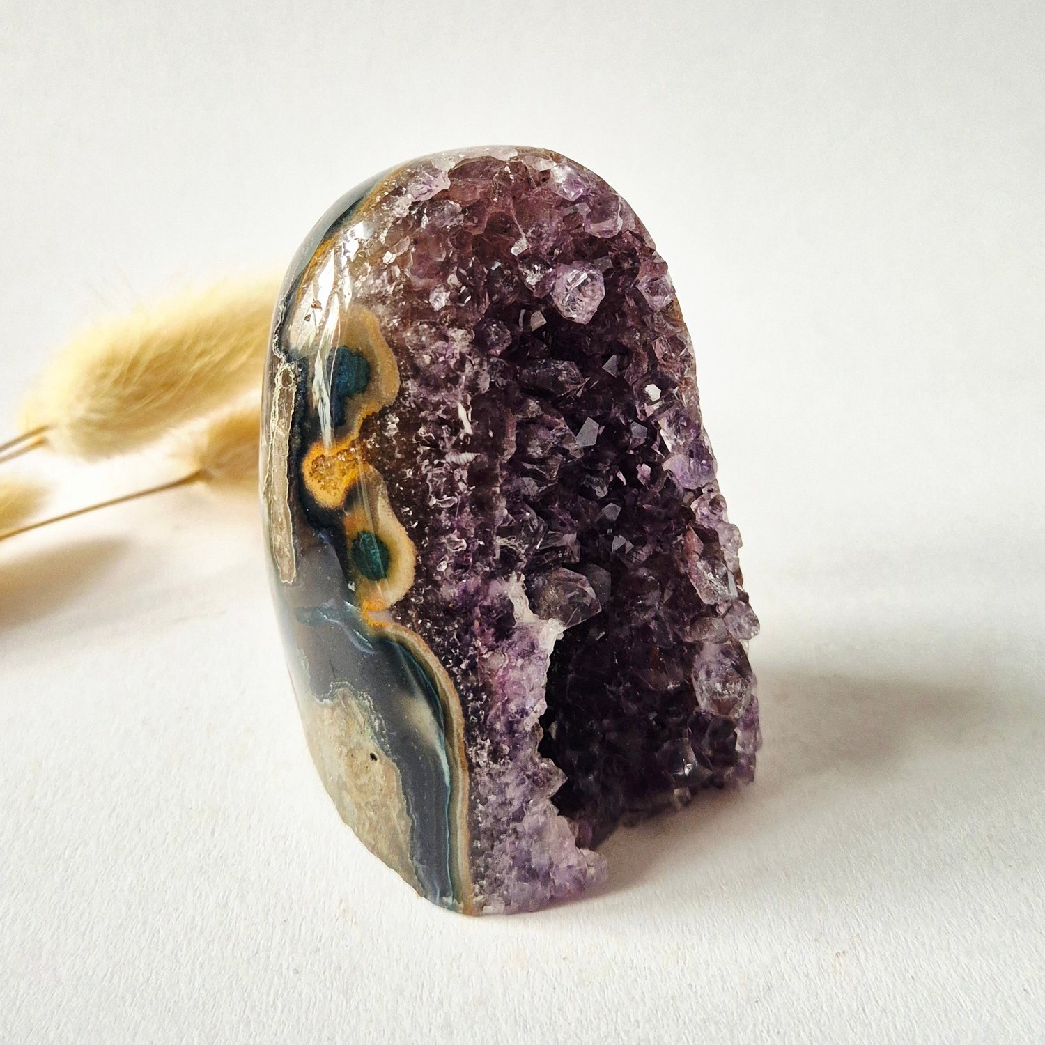 Moonlight Gemstones Amethyst Eyes Freeform – Agate Eye – 234g Meerkleurig