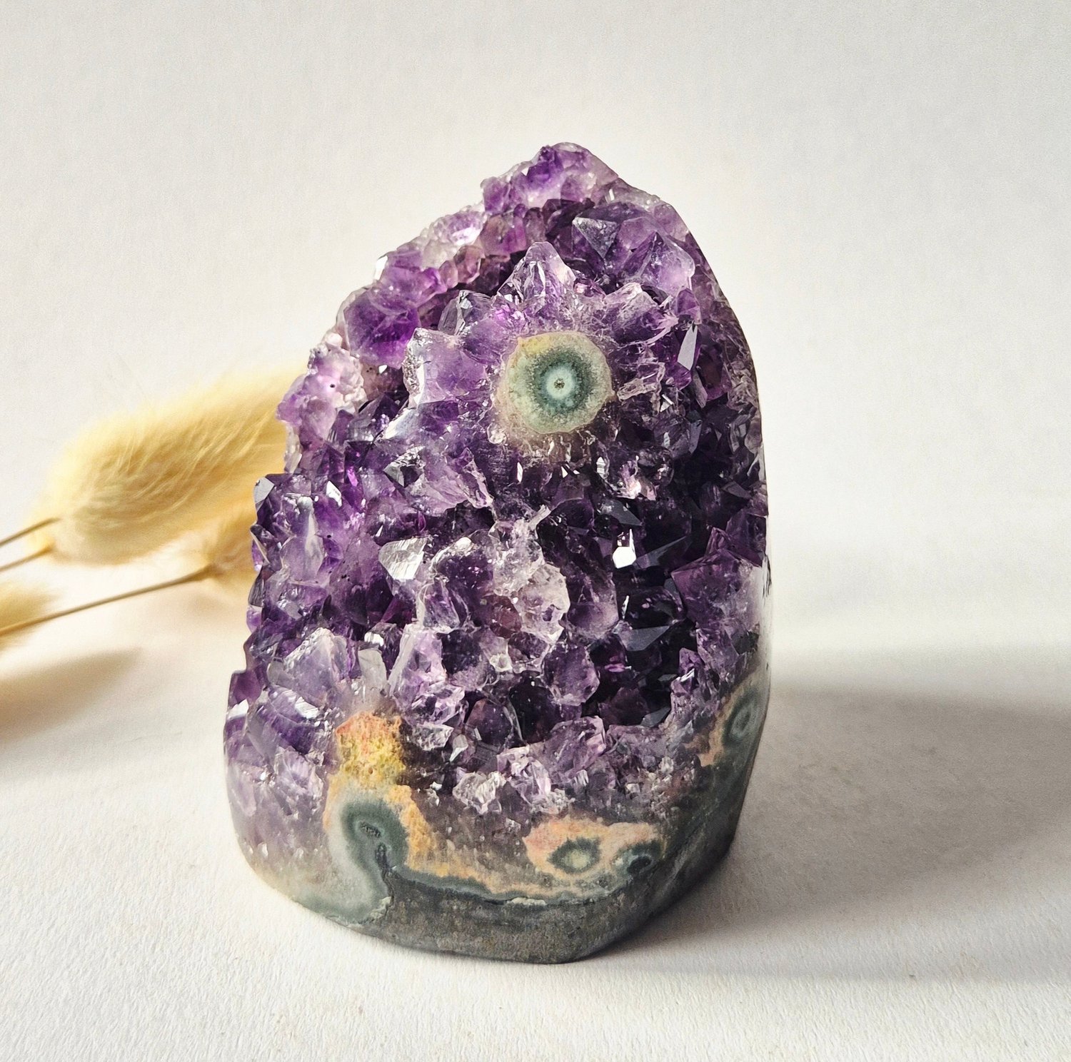 Moonlight Gemstones Amethyst Eyes Freeform – Agate Eye – 457g Meerkleurig