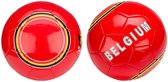 Avento Voetbal PVC brillant - Belgique - Rouge / Jaune / Zwart/ Wit - 5