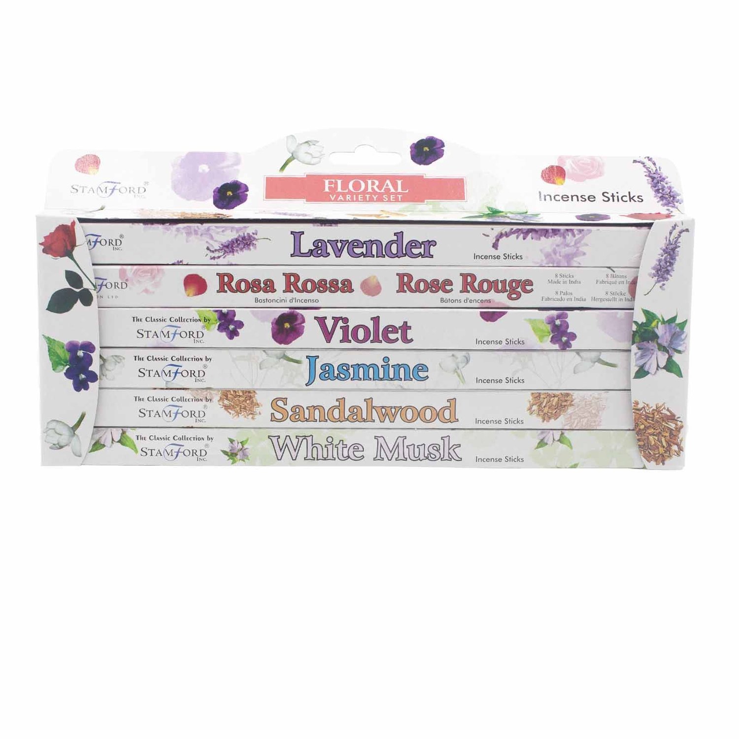 puckator Stamford Wierook Pakket - Floral Collection N.V.T.