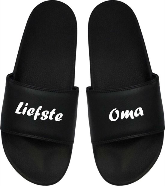 Cadeau Sint - Cadeau Kerst - Cadeau Oma - Cadeau Badslippers - Oma Badslippers - Dames 36