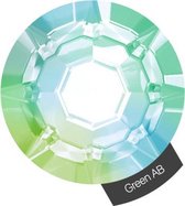 Halo Create - Crystals Green AB size 2 - 288 stuks - Rhinestone steentjes