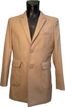 Coat Mantel Jas Heren Beige Maat 52