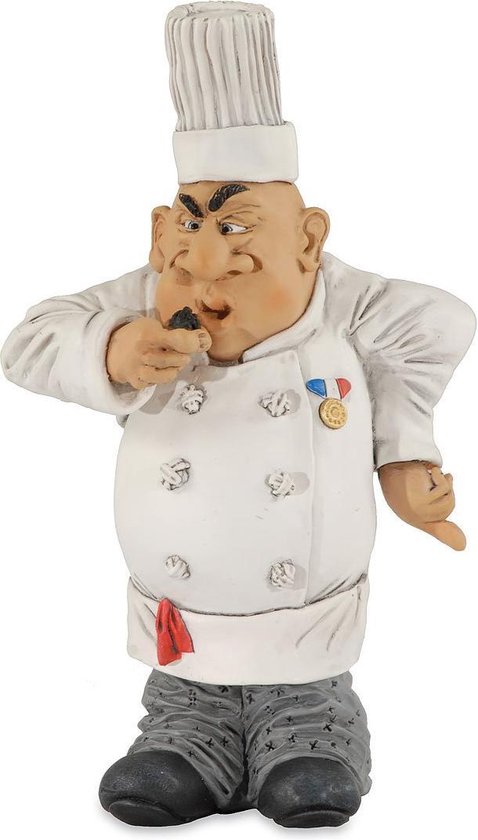 Funny Professions Figurine Cook Hobby Cook Chef Taille 10x6x16 Cm Le Monde Comique Bol Com