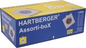 Hartberger Assorti-boX met 1200x munthouders om te nieten