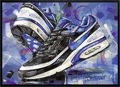 Poster - Air Max Classic Bw Persian Violet - 50 X 70 Cm - Black