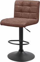 Sortio Home - Barkruk Yeimy - Bruin - Kunstleer