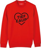 TIEF EAUP ROOD SWEATER