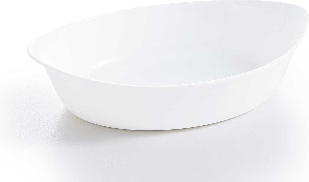 Luminarc CUSIN Ovenschaal Wit 25x15cm - Hittebestendig Glas