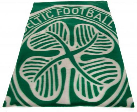Celtic FC Crest Fleece Blanket (Green)