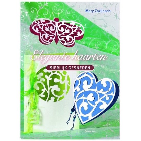 Cover van het boek 'Elegante kaarten sierlijk gesneden' van Mery Cozijnsen