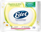 Bol.com Edet Kamille vochtig wc papier - 7 stuks - met natuurlijke kamille extracten aanbieding