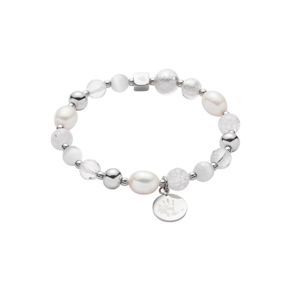Leonardo Dames Armband RS / pearl / glas One Size 87565238