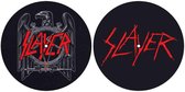 Slayer - Eagle/Scratched Logo Platenspeler Slipmat - Multicolours