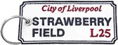 Sleutelhanger Strawberry Field, Liverpool Sign Multicolours