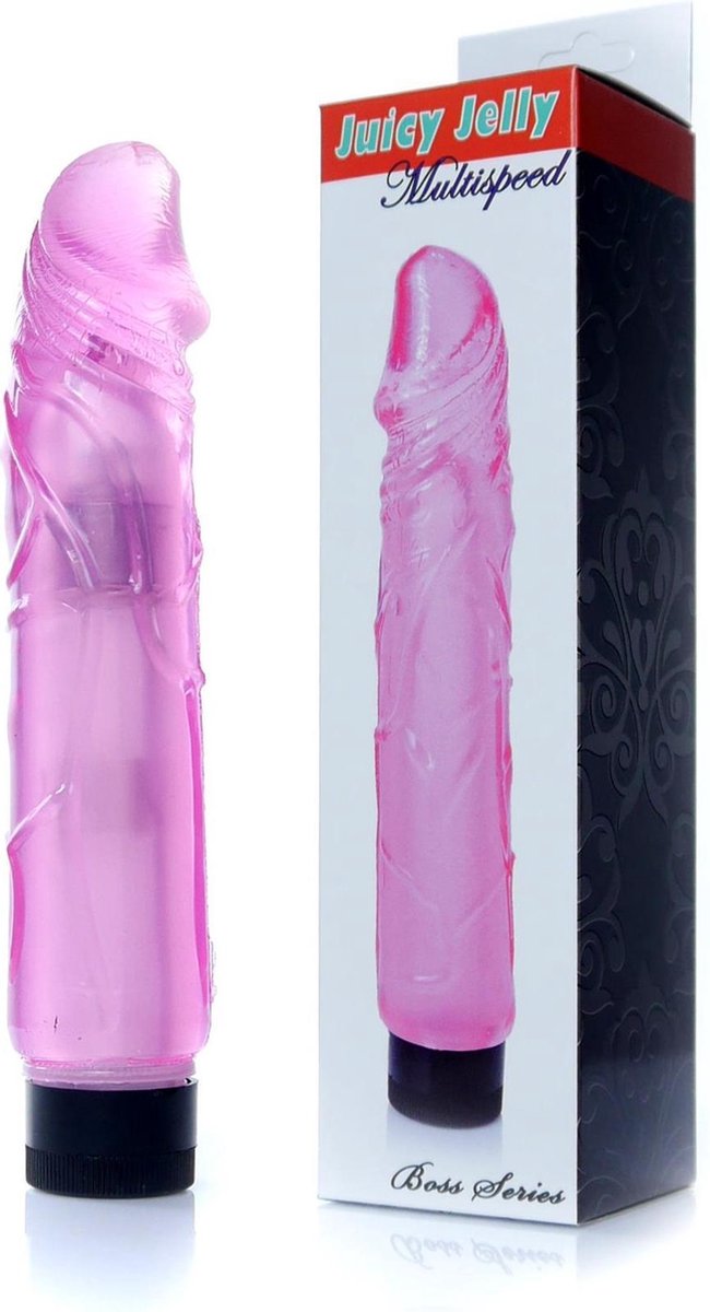 Goedkoopste Vibrator -Juicy Jelly - Multispeed - Dildo Pink