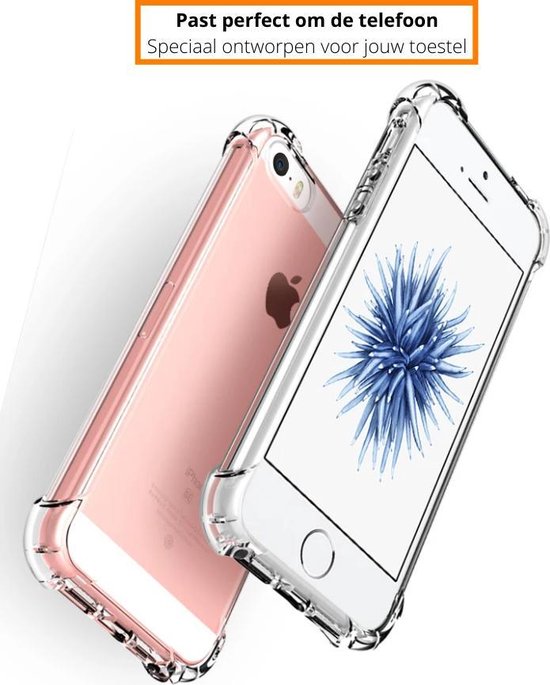 coque anti-choc iphone se 2016 | Coque en silicone pour iPhone SE 2016  A1723 | iPhone... | bol