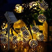 Tuinverlichting op Zonne energie - Lichtsnoer - 10M - 100 LED - Waterdicht - Lichtsnoer Buiten - Extra Lang - Lichtslinger - Sfeerverlichting - Buitenverlichting