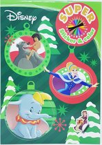 DISNEY KERST KLEURBOEK MET STICKERS - DOMBO - JUNGLE BOOK - ASSEPOESTER