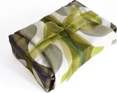 Revived - herbruikbare cadeauverpakking van textiel - retro - duurzame kadoverpakking - het alternatief voor cadeaupapier