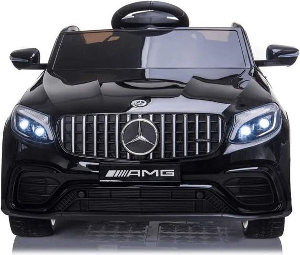 vasthouden Wet en regelgeving Eenvoud Mercedes-Benz GLC 63 AMG Elektrische kinderauto Accu Auto 12 volt Rubberen  banden en... | bol.com