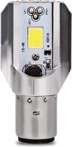 Buzz Products H6 LED Lamp - LED Verlichting - Koplamp/Mistlamp - Scooter/Motor - BA20D - 12V  - Universeel
