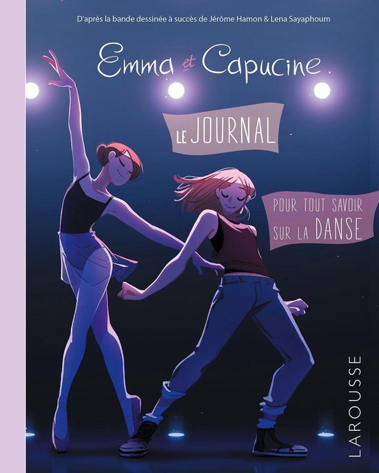 Le Journal d'Emma et Capucine, pour tout savoir sur la Danse - cover