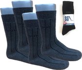 SOX Thermo 4 Pack sokken Supersterk Superabsorberend Temperatuurregulerend 40-45 Grijs Werksokken Wandelsokken