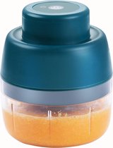 Greenure Mini Food Chopper Elektrische - Keuken Voedsel Processor en Blender, USB Opladen Draagbare Groente Fruit Vlees Knoflook Ui Gember Chopper met 3 Scherpe Blades Grinder voor