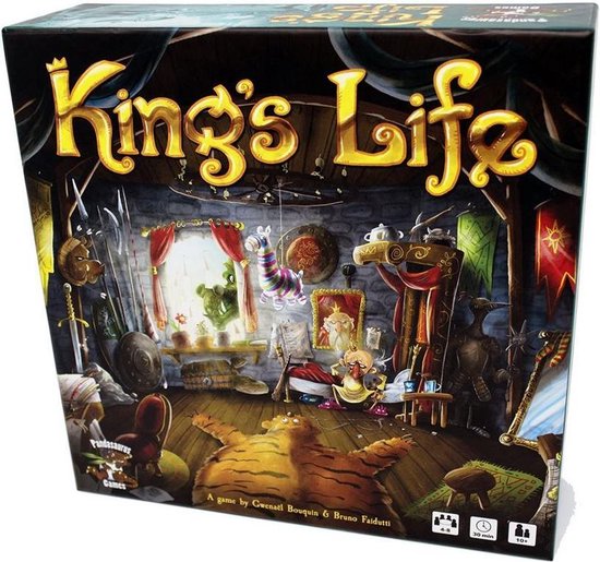 Afbeelding van het spel Asmodee A Kings Life - EN