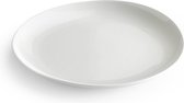 PERLA plat bord 17 cm wit (set/4)