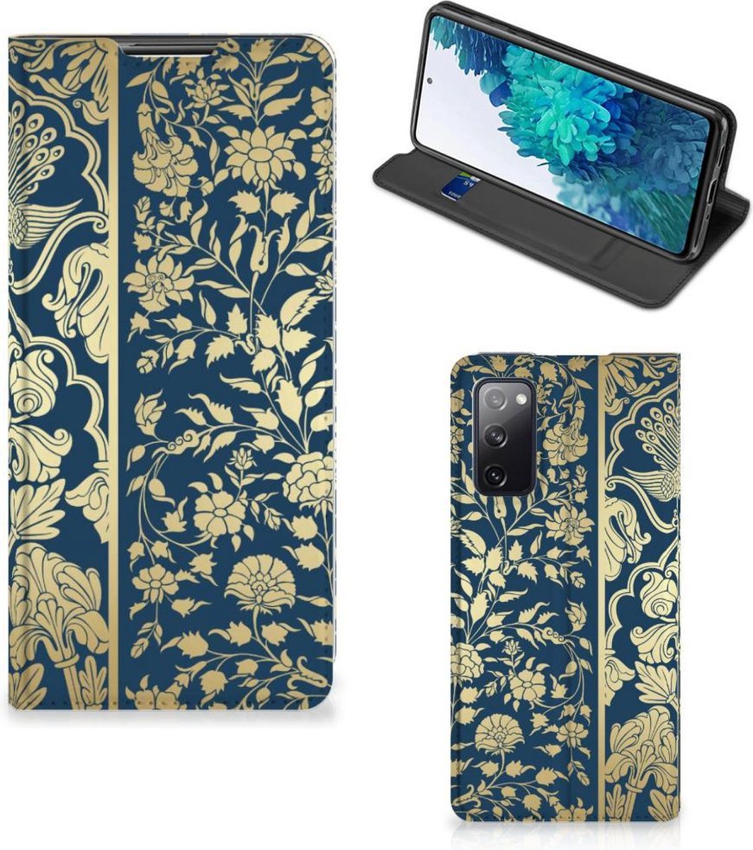 Samsung Galaxy S20 FE Smart Cover Beige Flowers