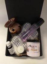 Lavendel Wellness Cadeaupakket met beschrijving