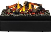 Nancy's Orange Elektrische Inbouwhaard - LED - Dimplex Opti-Myst Juneau / Cassette M - Zwart - 56.7 x 30 x 26 cm (L x H x D)