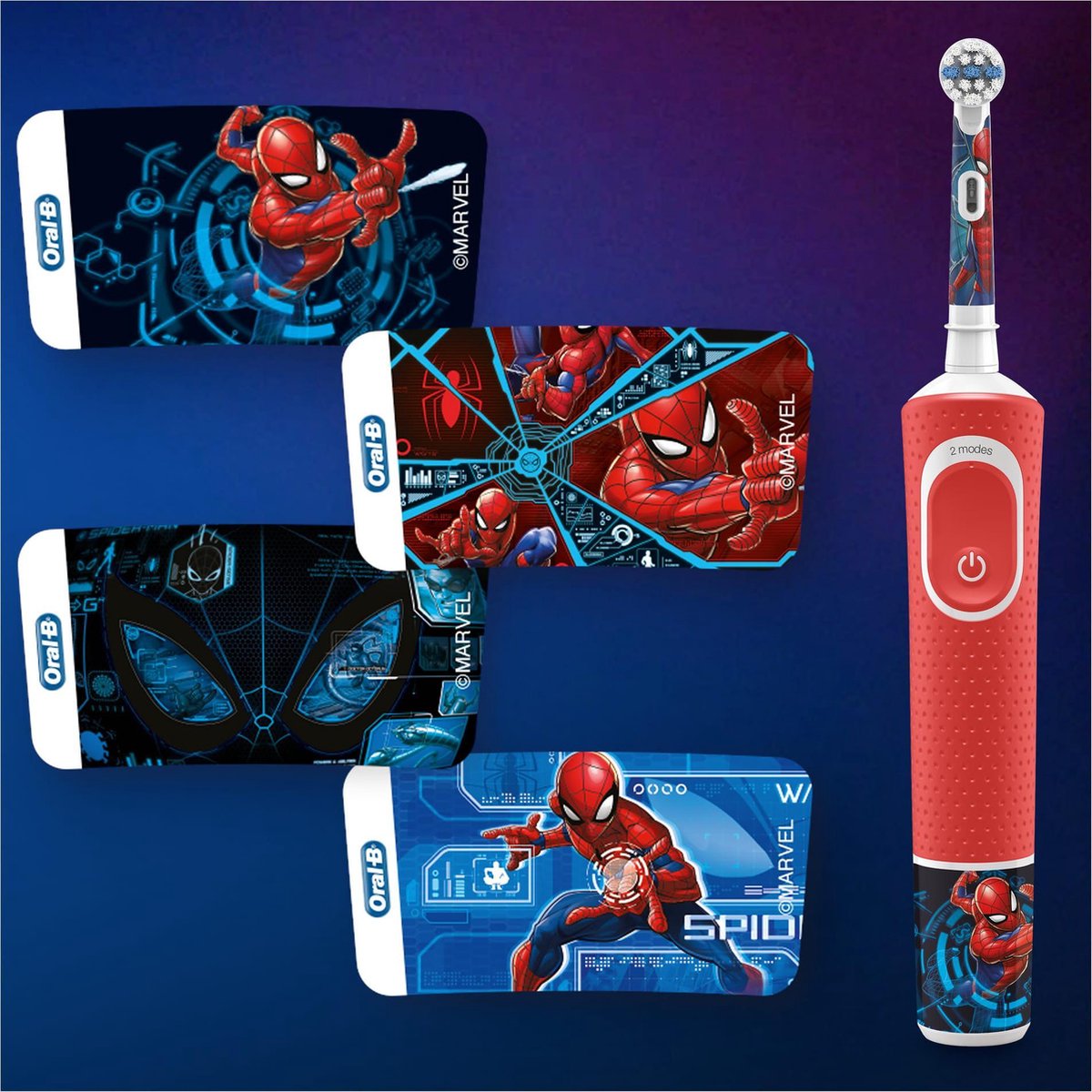 Brosse à dents électrique Oral-B pour Kids Spider-Man | bol.com