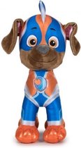 Zuma | Paw Patrol | Mighty Pups Super Paws | Pluche | 38cm