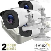Full HD camerasysteem Hikvision nacht 20m - cvs455 *pakket met 4 camera's