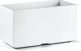 VECA Bloembak MATHERIA, 80 cm lang, MAT WIT