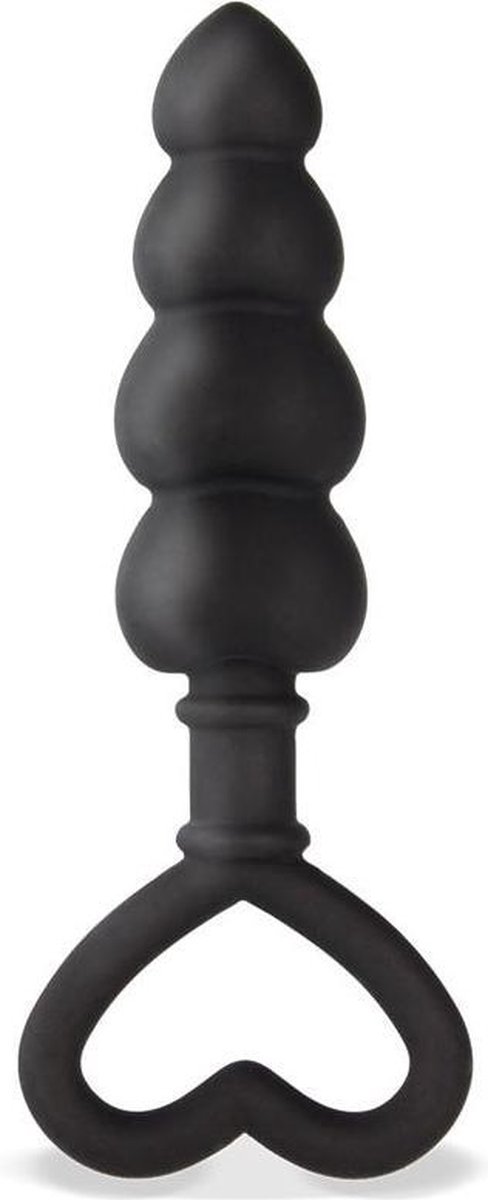 Goedkoopste Cuore Anal Plug Silicone Black