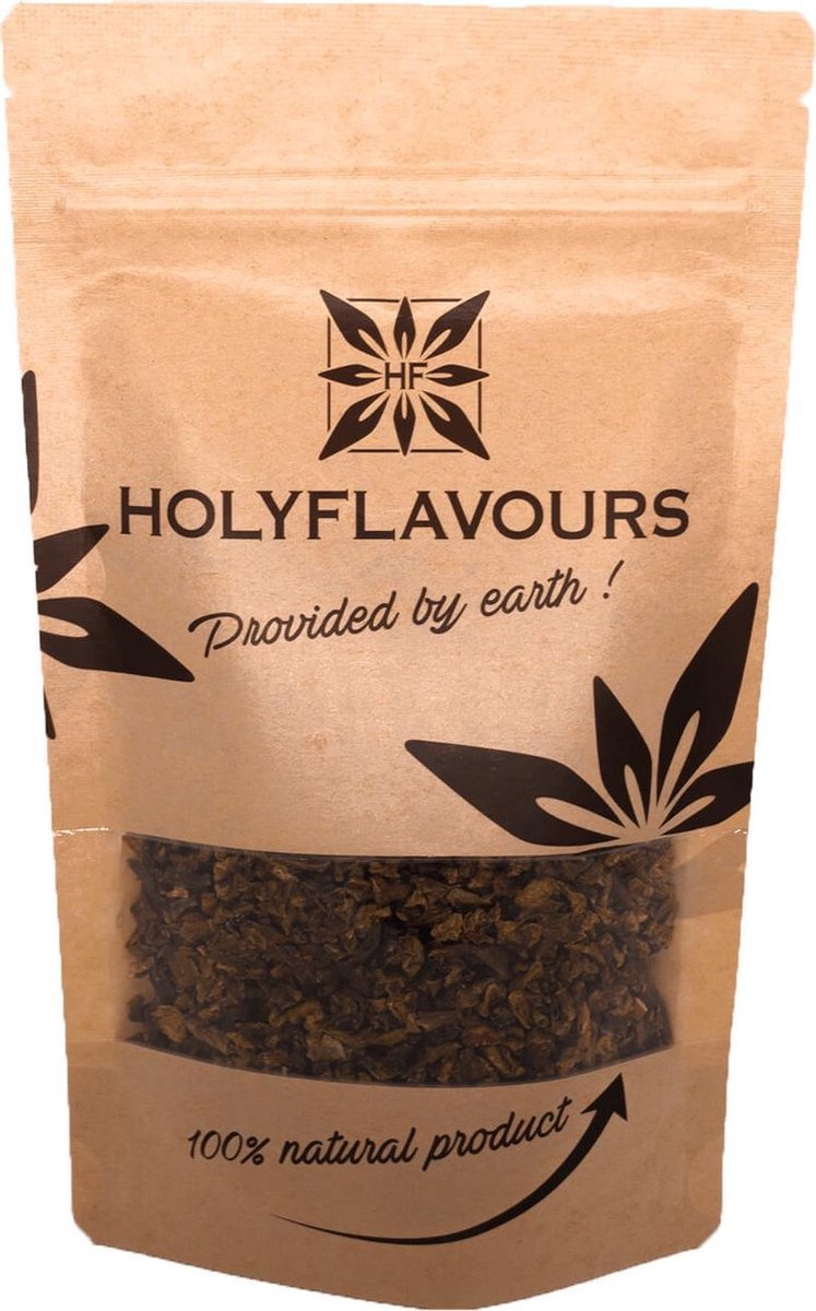 Goedkoopste Paprika Vlokken Groen 9 mm - 100 gram - Holyflavours