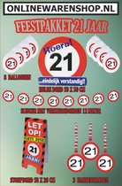 FEESTPAKKET 21 JAAR.